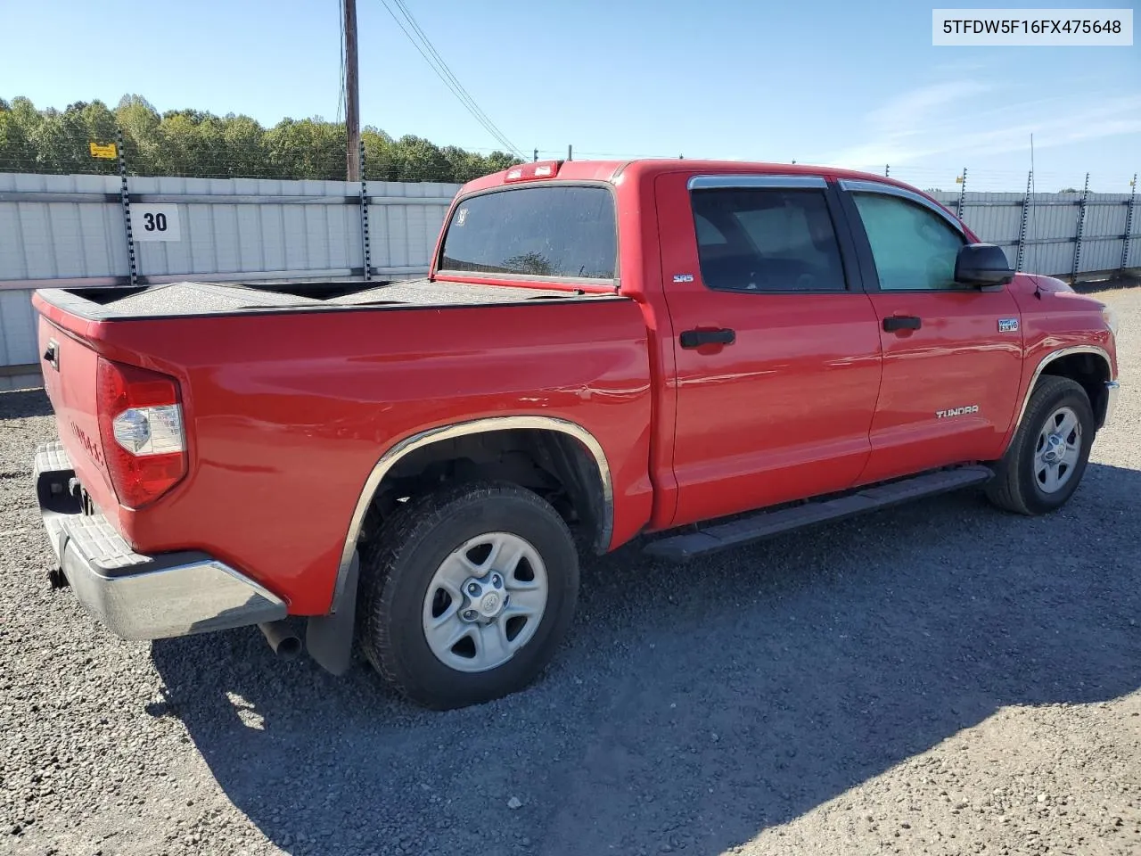 5TFDW5F16FX475648 2015 Toyota Tundra Crewmax Sr5