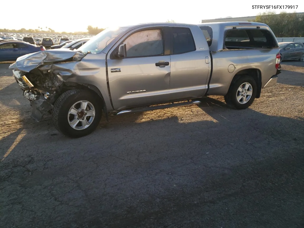 2015 Toyota Tundra Double Cab Sr VIN: 5TFRY5F16FX179917 Lot: 75482644