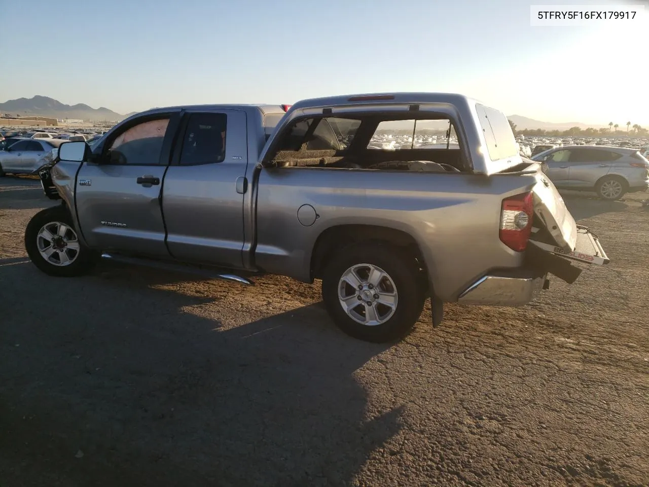 5TFRY5F16FX179917 2015 Toyota Tundra Double Cab Sr