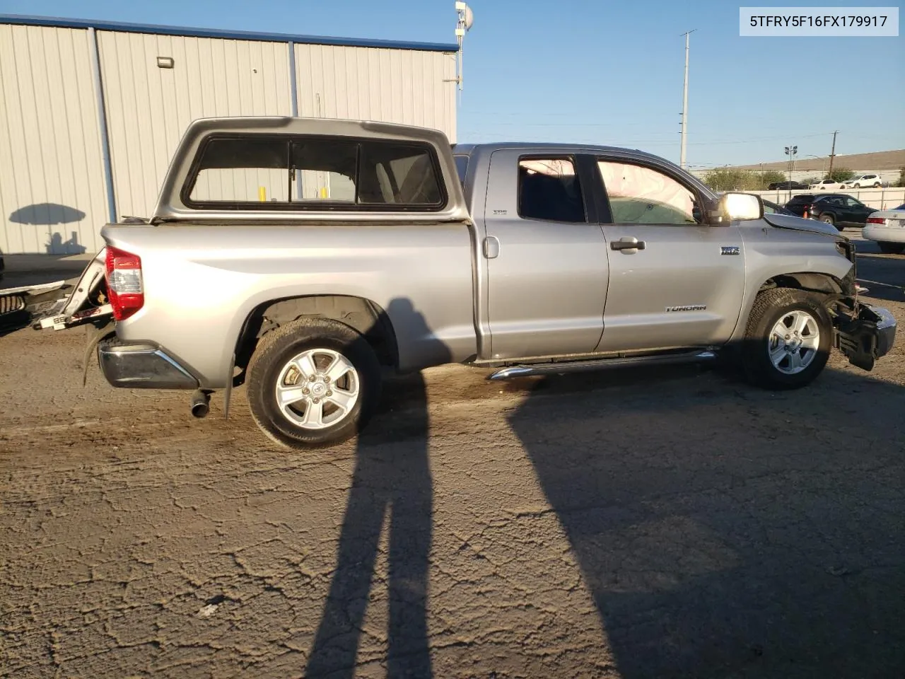 2015 Toyota Tundra Double Cab Sr VIN: 5TFRY5F16FX179917 Lot: 75482644