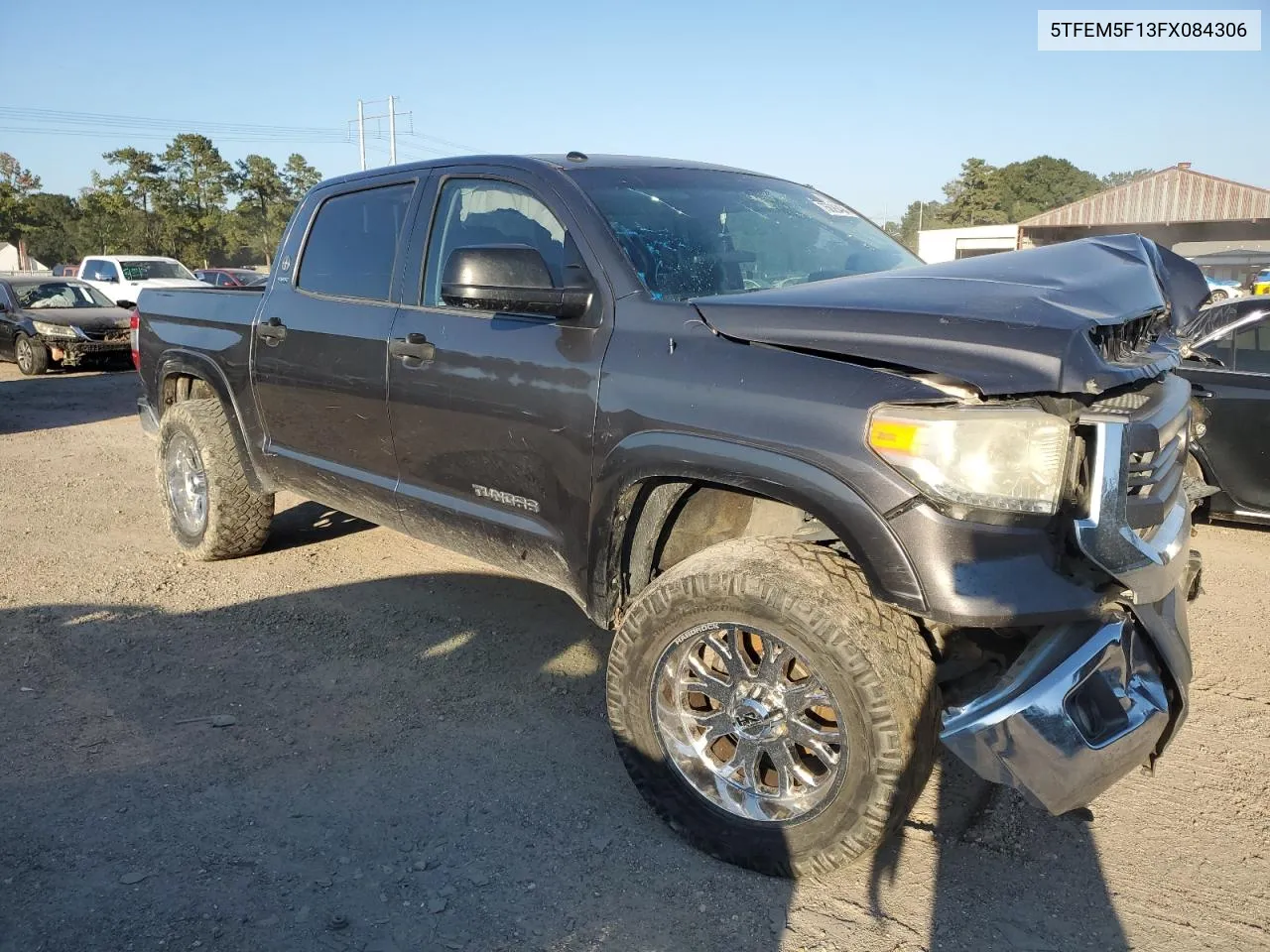 5TFEM5F13FX084306 2015 Toyota Tundra Crewmax Sr5