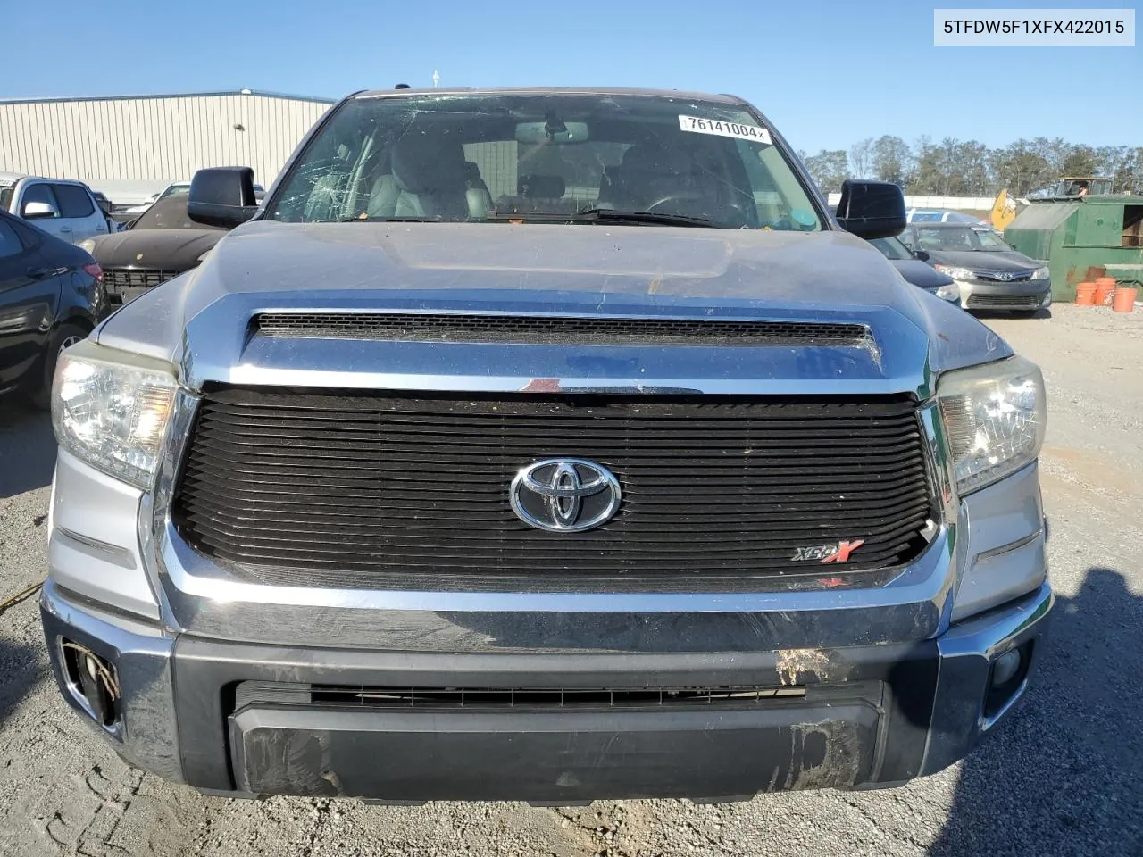 2015 Toyota Tundra Crewmax Sr5 VIN: 5TFDW5F1XFX422015 Lot: 76141004