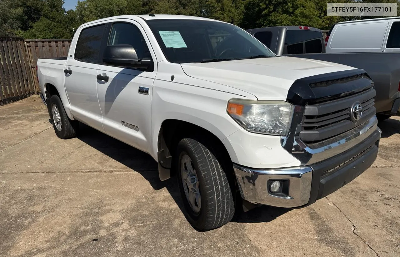 5TFEY5F16FX177101 2015 Toyota Tundra Crewmax Sr5