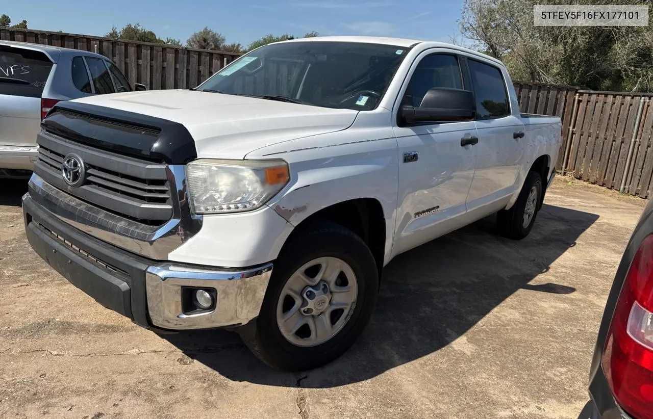 5TFEY5F16FX177101 2015 Toyota Tundra Crewmax Sr5