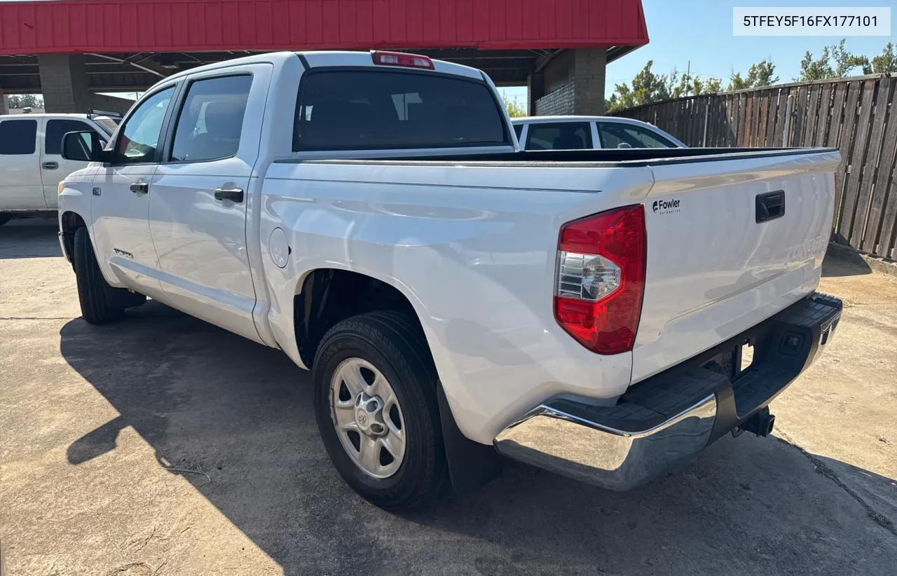 5TFEY5F16FX177101 2015 Toyota Tundra Crewmax Sr5