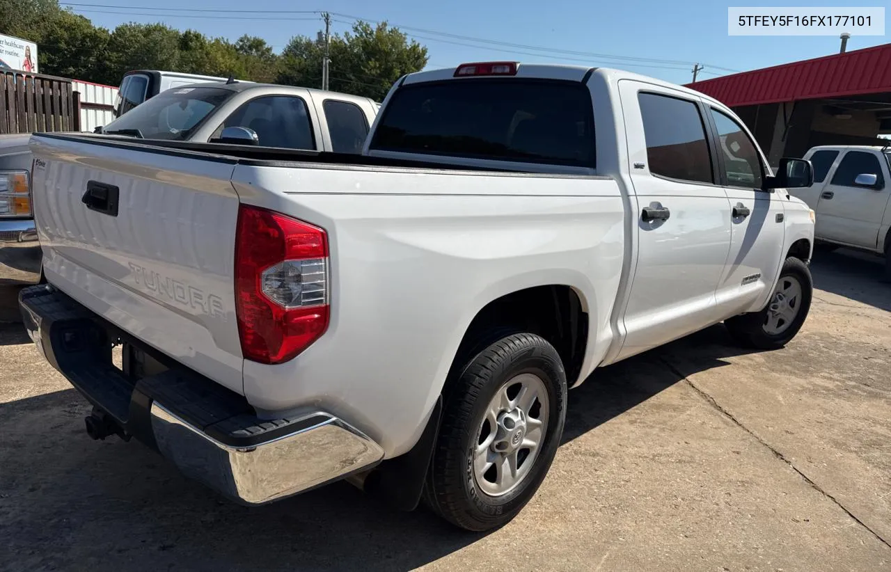 5TFEY5F16FX177101 2015 Toyota Tundra Crewmax Sr5