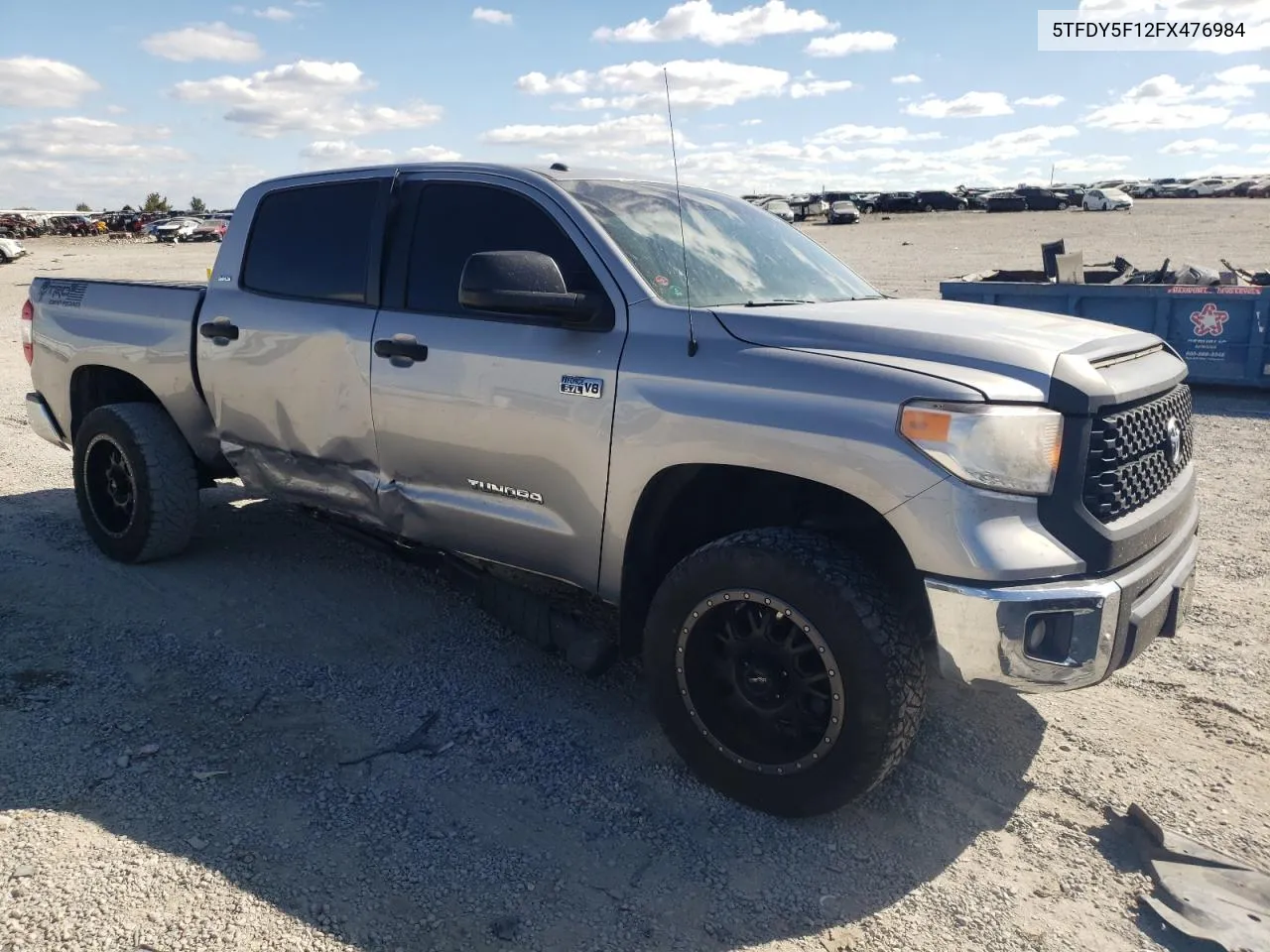 2015 Toyota Tundra Crewmax Sr5 VIN: 5TFDY5F12FX476984 Lot: 76383144