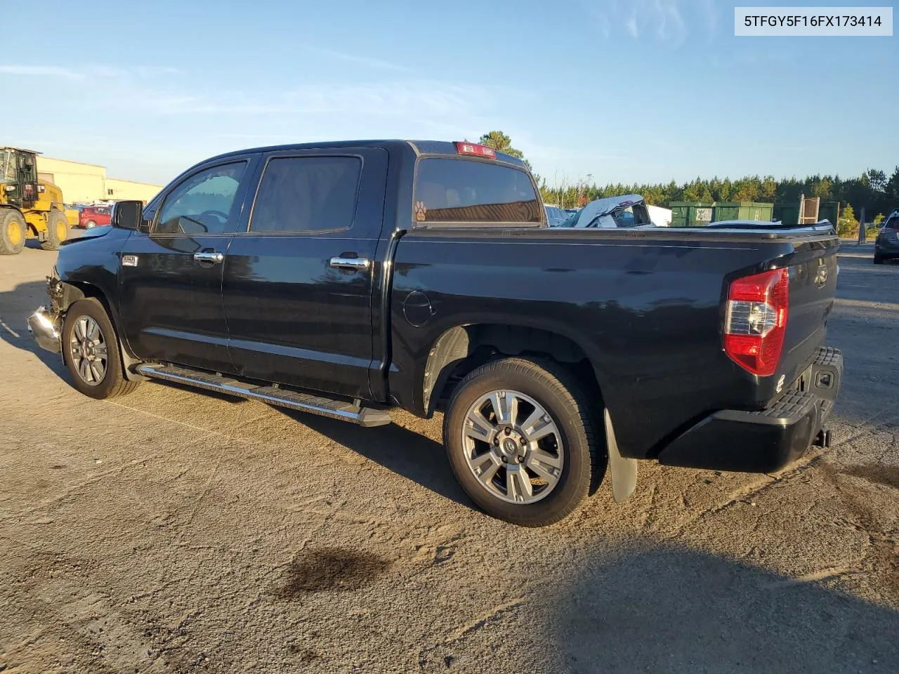 2015 Toyota Tundra Crewmax 1794 VIN: 5TFGY5F16FX173414 Lot: 76524804