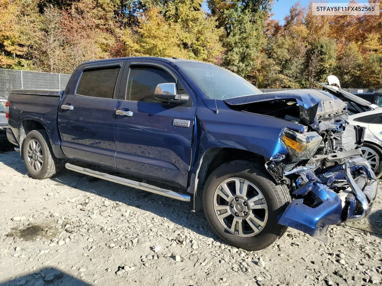 2015 Toyota Tundra Crewmax 1794 VIN: 5TFAY5F11FX452565 Lot: 76628214