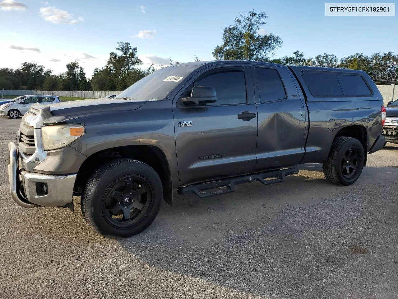 5TFRY5F16FX182901 2015 Toyota Tundra Double Cab Sr