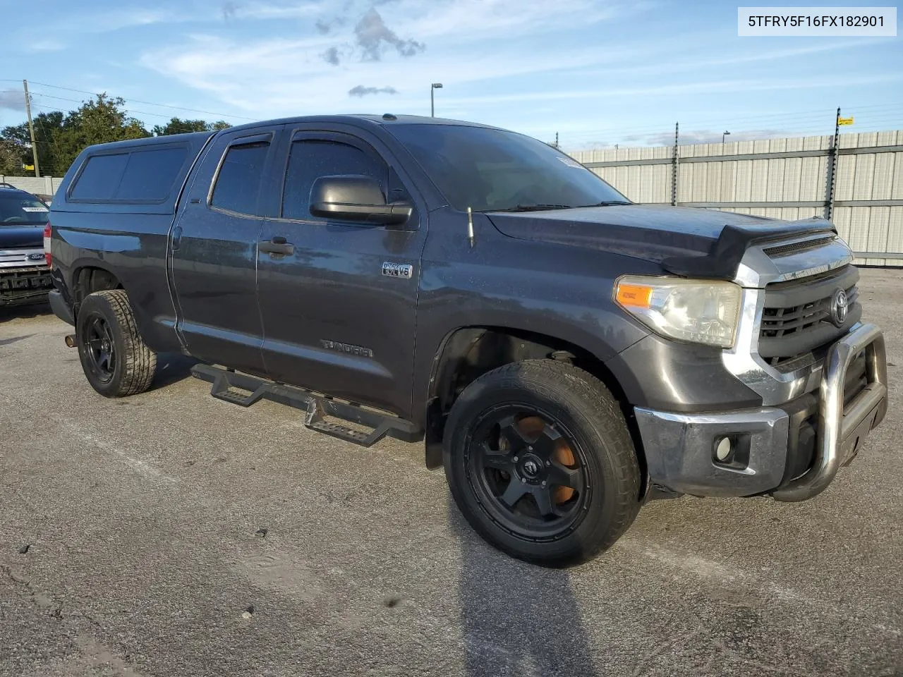 2015 Toyota Tundra Double Cab Sr VIN: 5TFRY5F16FX182901 Lot: 76747994