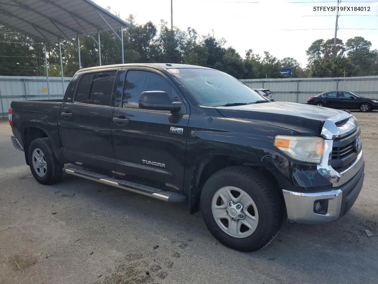 2015 Toyota Tundra Crewmax Sr5 VIN: 5TFEY5F19FX184012 Lot: 76901854