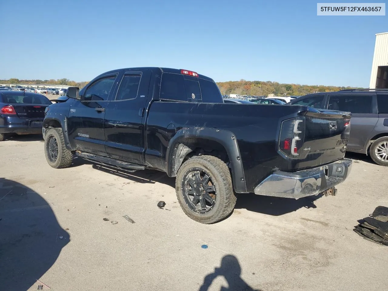 2015 Toyota Tundra Double Cab Sr VIN: 5TFUW5F12FX463657 Lot: 76917744