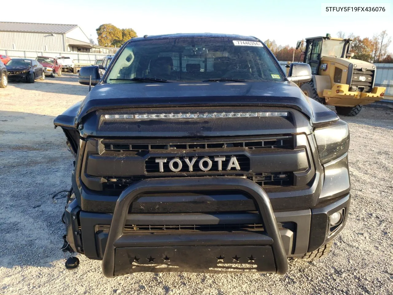 2015 Toyota Tundra Double Cab Sr VIN: 5TFUY5F19FX436076 Lot: 77446394