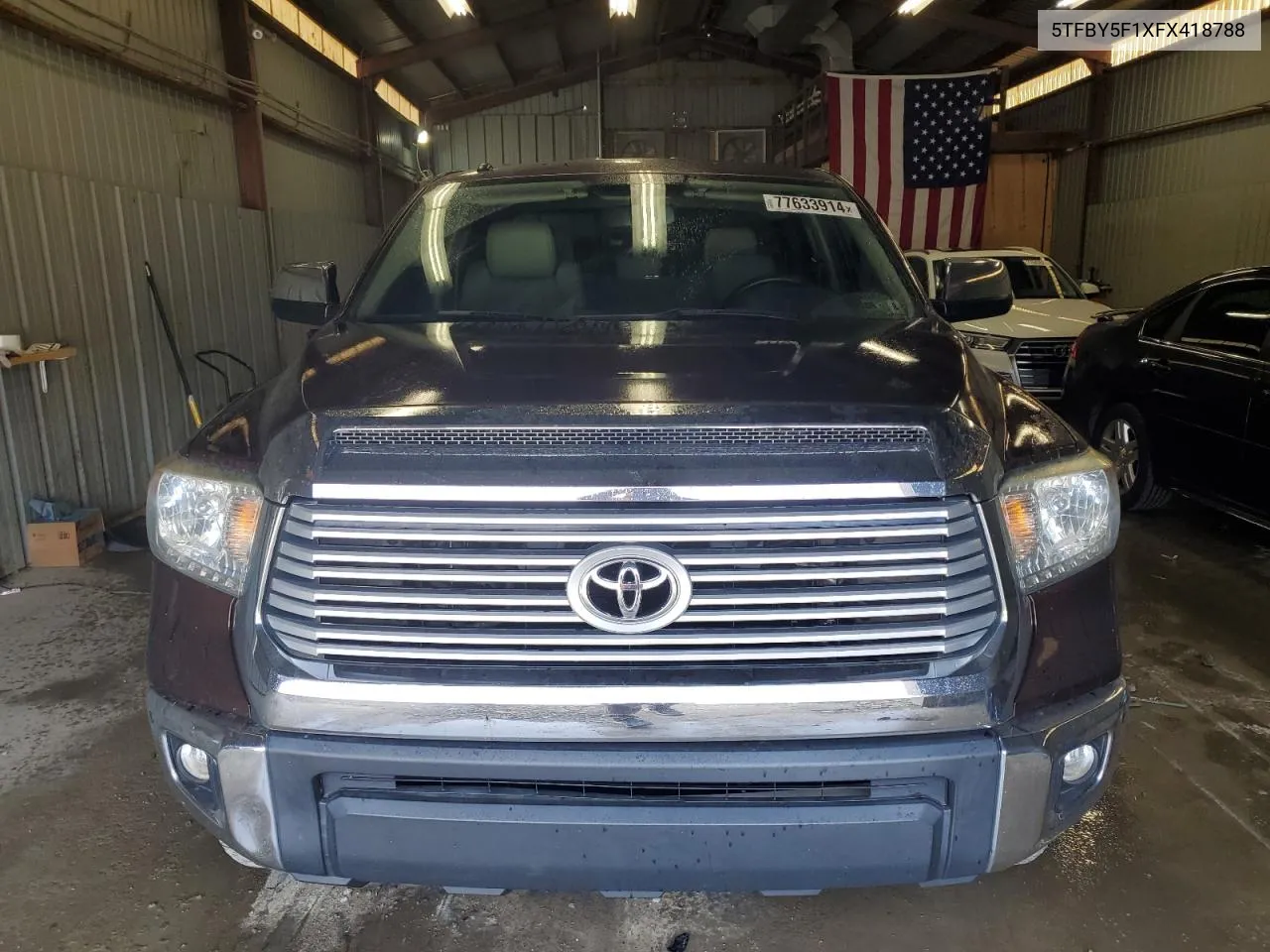 2015 Toyota Tundra Double Cab Limited VIN: 5TFBY5F1XFX418788 Lot: 77633914