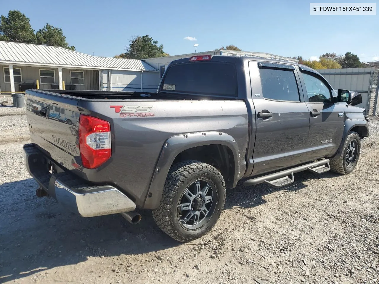 2015 Toyota Tundra Crewmax Sr5 VIN: 5TFDW5F15FX451339 Lot: 77655984