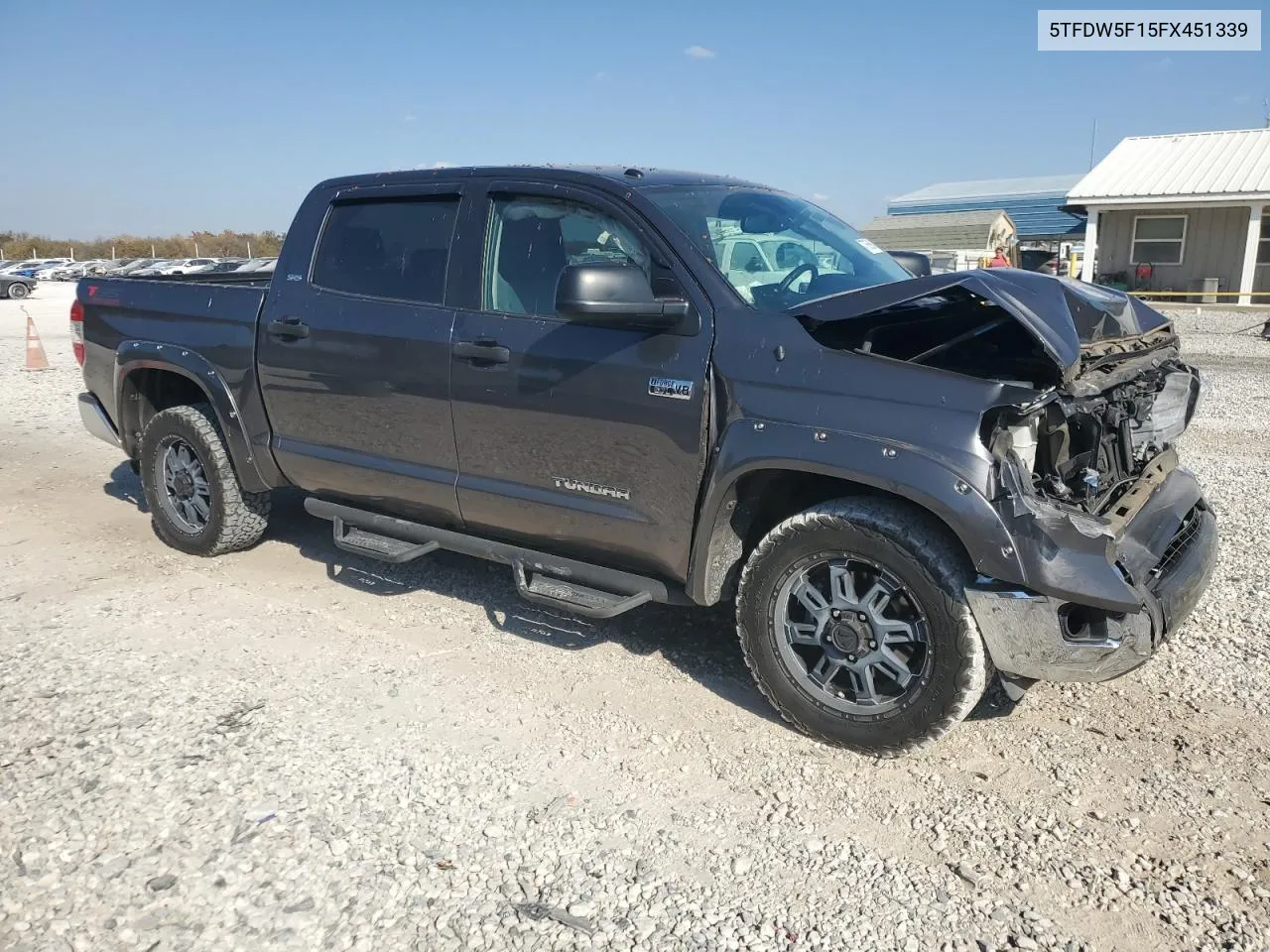 2015 Toyota Tundra Crewmax Sr5 VIN: 5TFDW5F15FX451339 Lot: 77655984