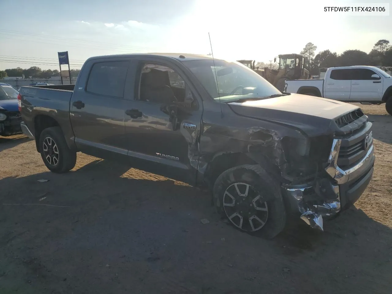 5TFDW5F11FX424106 2015 Toyota Tundra Crewmax Sr5