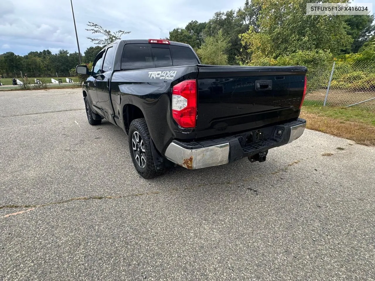 2015 Toyota Tundra Double Cab Sr VIN: 5TFUY5F13FX416034 Lot: 78204614