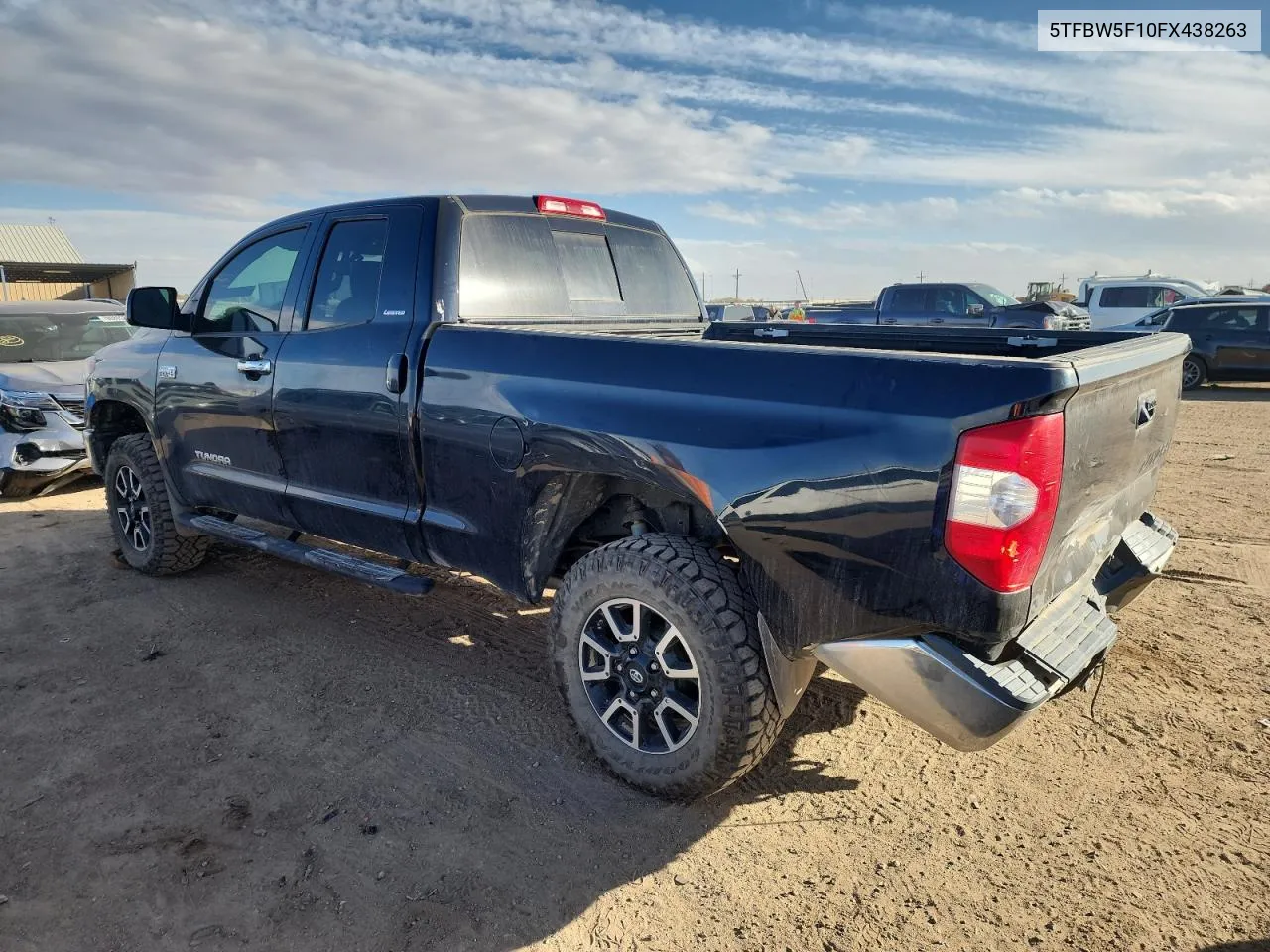 2015 Toyota Tundra Double Cab Limited VIN: 5TFBW5F10FX438263 Lot: 78282154