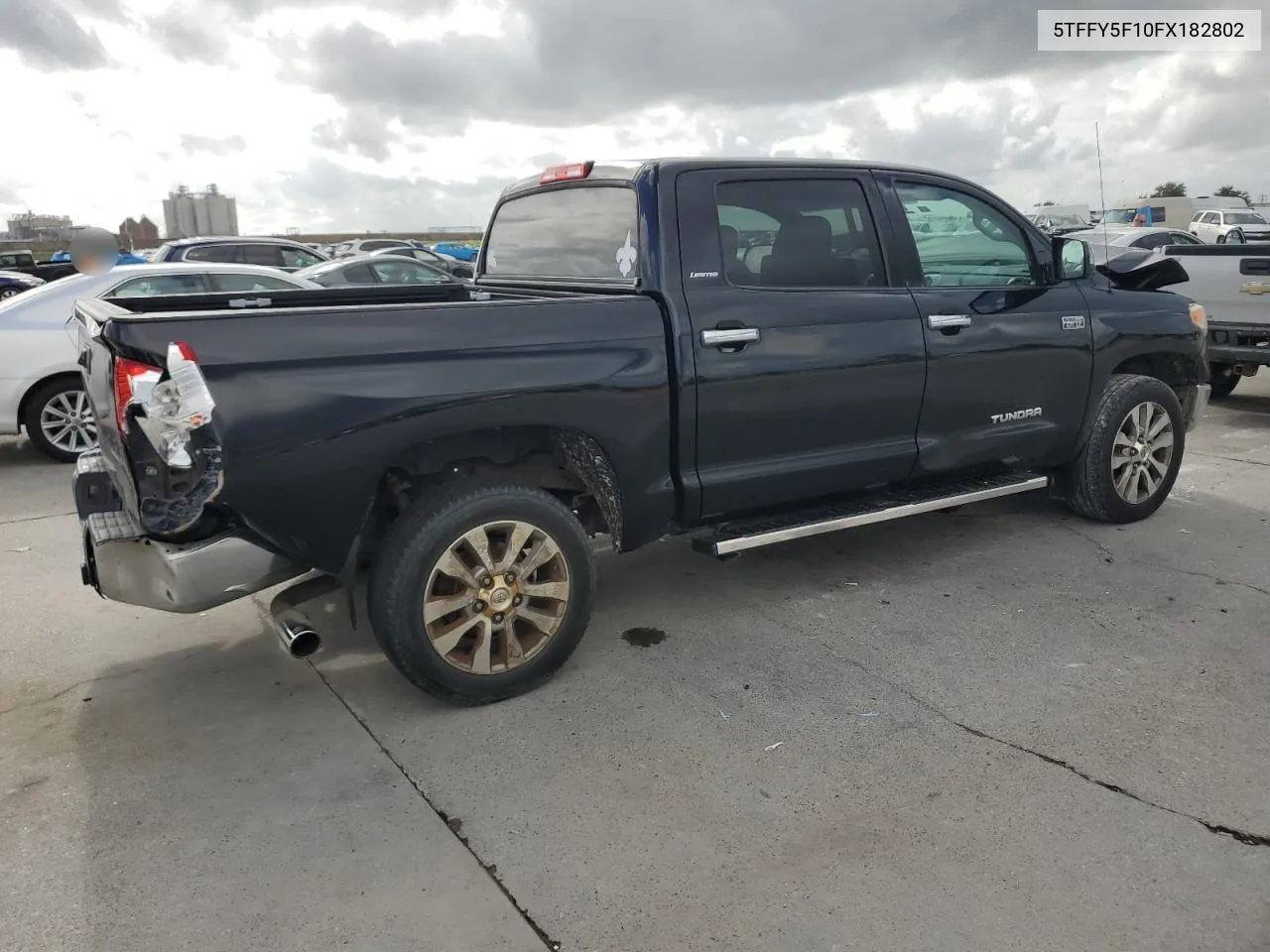 2015 Toyota Tundra Crewmax Limited VIN: 5TFFY5F10FX182802 Lot: 78426344