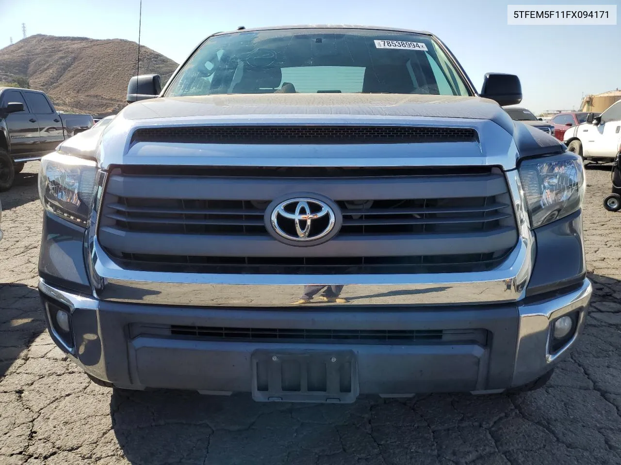 2015 Toyota Tundra Crewmax Sr5 VIN: 5TFEM5F11FX094171 Lot: 78538994