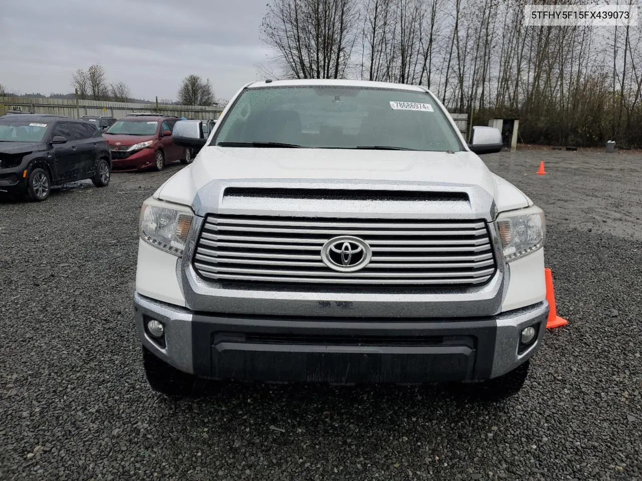 2015 Toyota Tundra Crewmax Limited VIN: 5TFHY5F15FX439073 Lot: 78686974