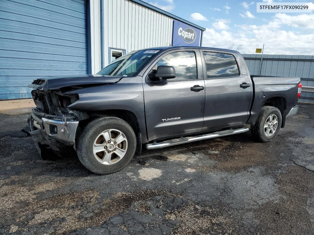 2015 Toyota Tundra Crewmax Sr5 VIN: 5TFEM5F17FX090299 Lot: 78706974