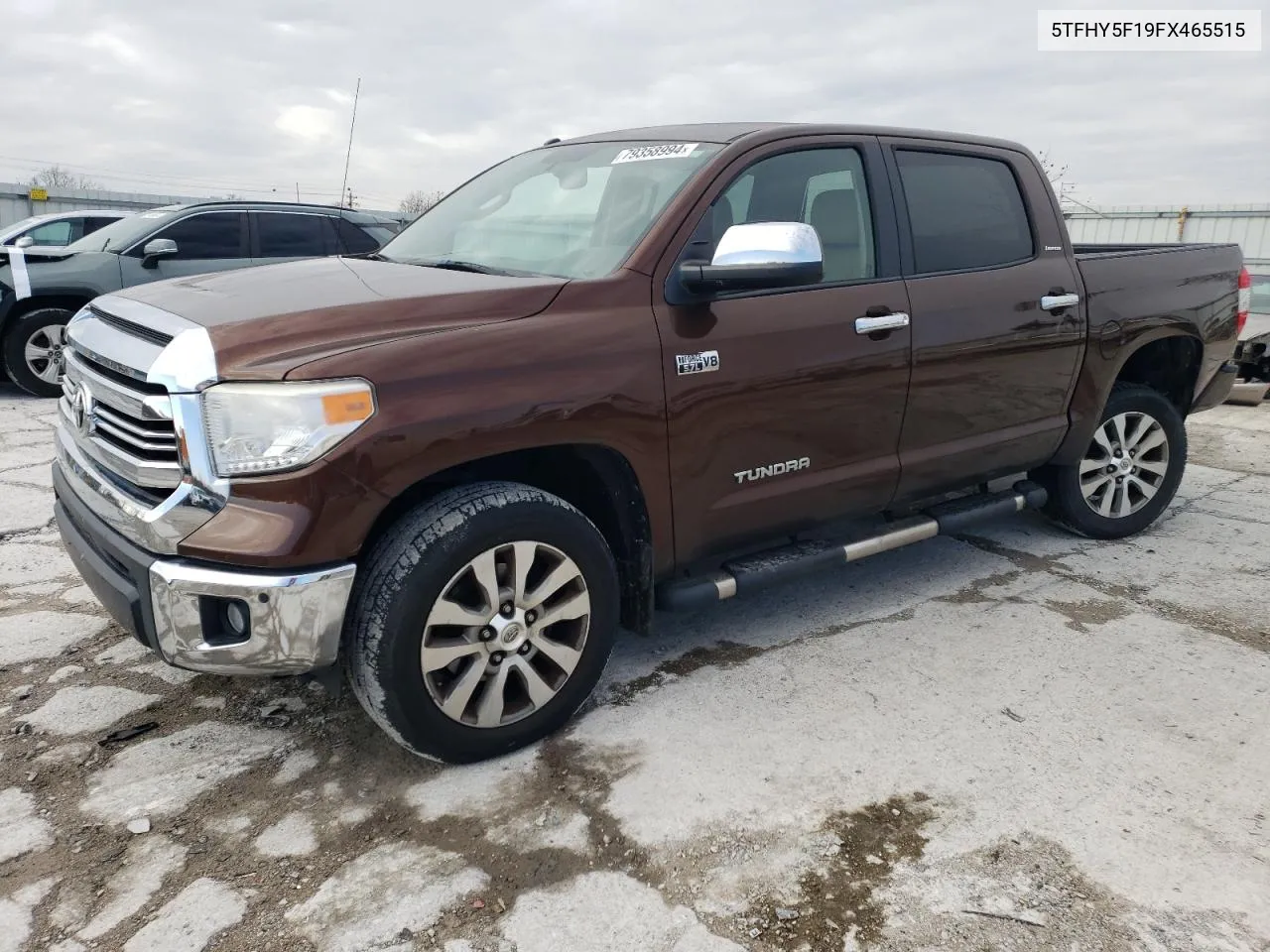 2015 Toyota Tundra Crewmax Limited VIN: 5TFHY5F19FX465515 Lot: 79358994