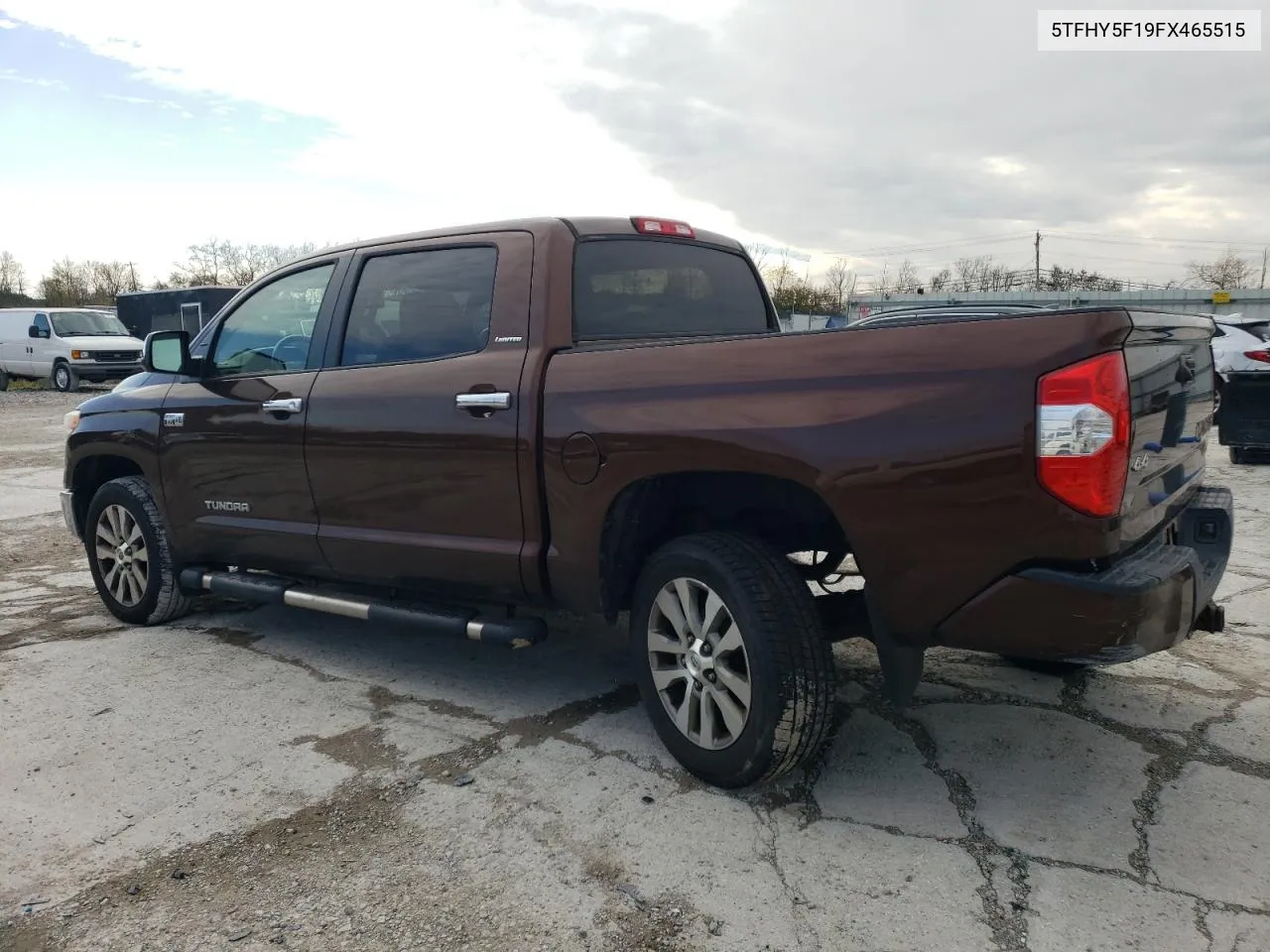 2015 Toyota Tundra Crewmax Limited VIN: 5TFHY5F19FX465515 Lot: 79358994