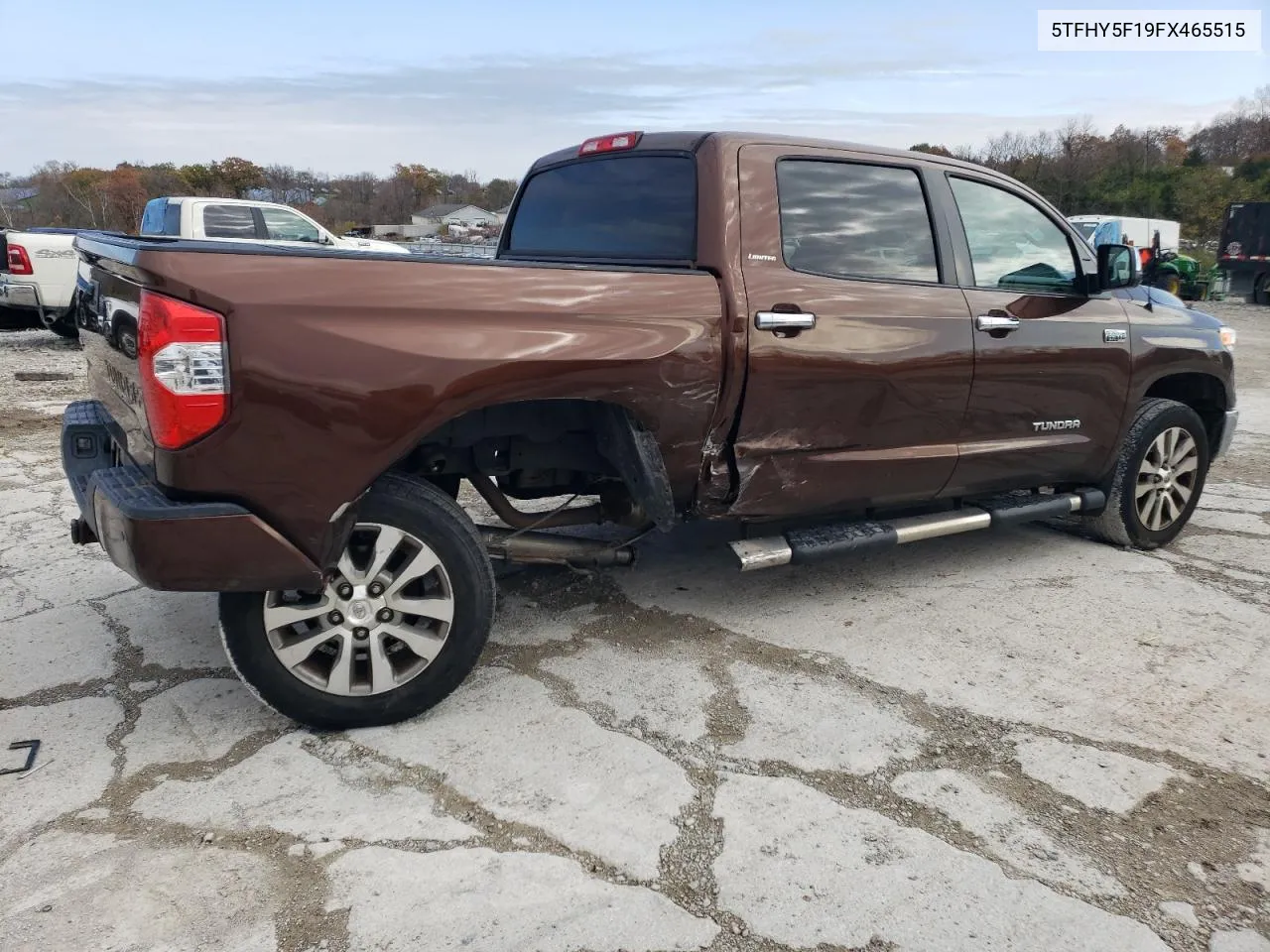 2015 Toyota Tundra Crewmax Limited VIN: 5TFHY5F19FX465515 Lot: 79358994