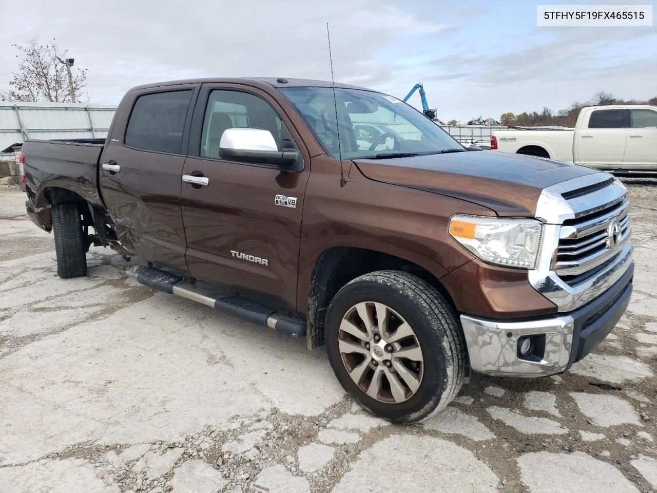 2015 Toyota Tundra Crewmax Limited VIN: 5TFHY5F19FX465515 Lot: 79358994