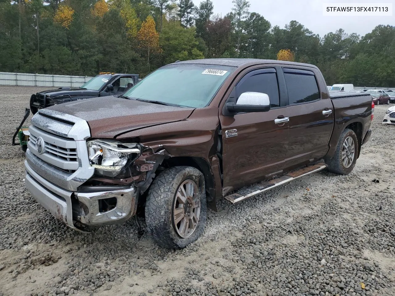 2015 Toyota Tundra Crewmax 1794 VIN: 5TFAW5F13FX417113 Lot: 79666074