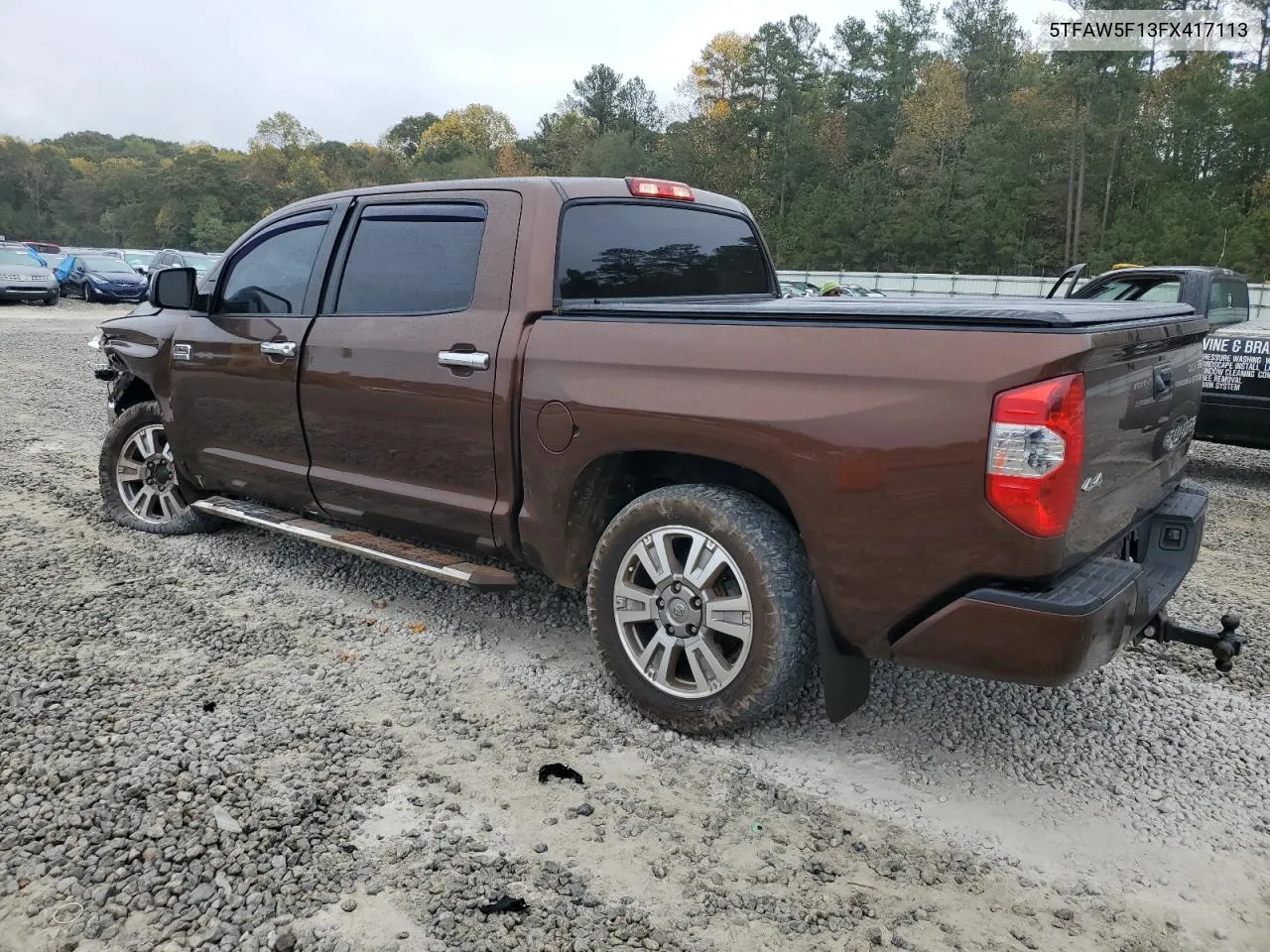 2015 Toyota Tundra Crewmax 1794 VIN: 5TFAW5F13FX417113 Lot: 79666074