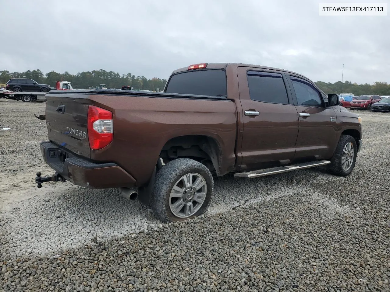 2015 Toyota Tundra Crewmax 1794 VIN: 5TFAW5F13FX417113 Lot: 79666074