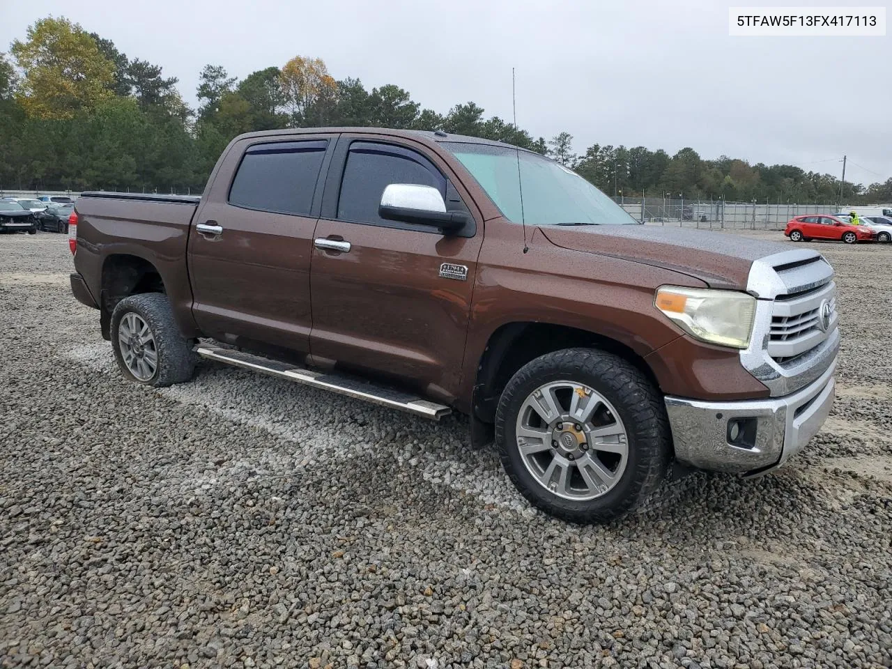 2015 Toyota Tundra Crewmax 1794 VIN: 5TFAW5F13FX417113 Lot: 79666074