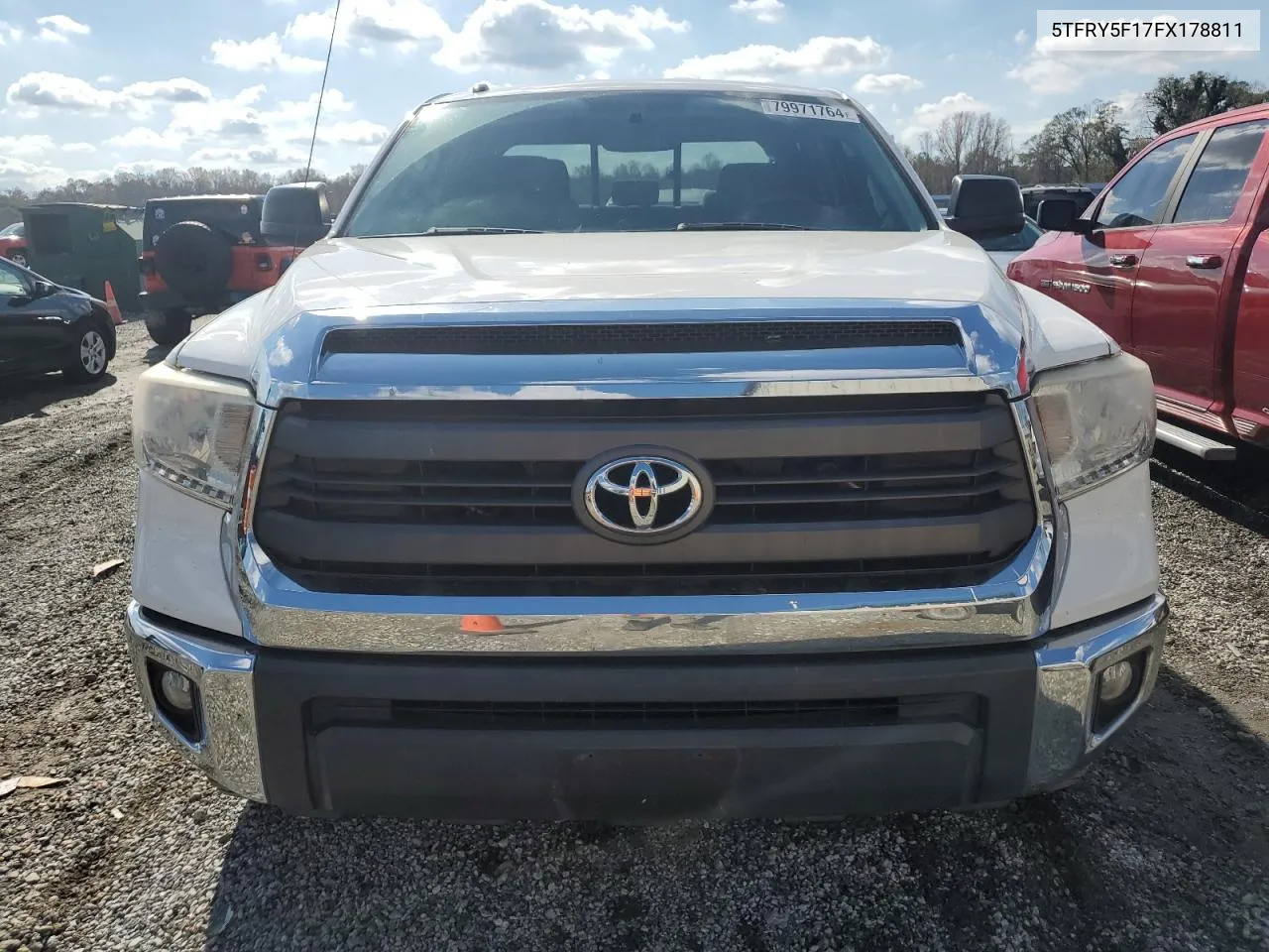 2015 Toyota Tundra Double Cab Sr VIN: 5TFRY5F17FX178811 Lot: 79971764