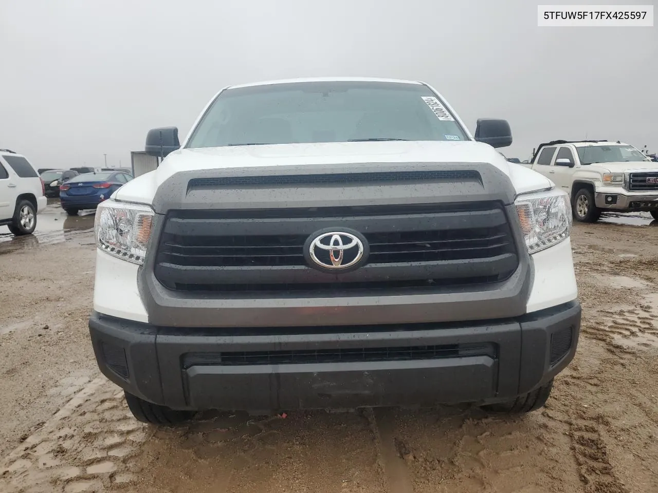 2015 Toyota Tundra Double Cab Sr VIN: 5TFUW5F17FX425597 Lot: 80061824