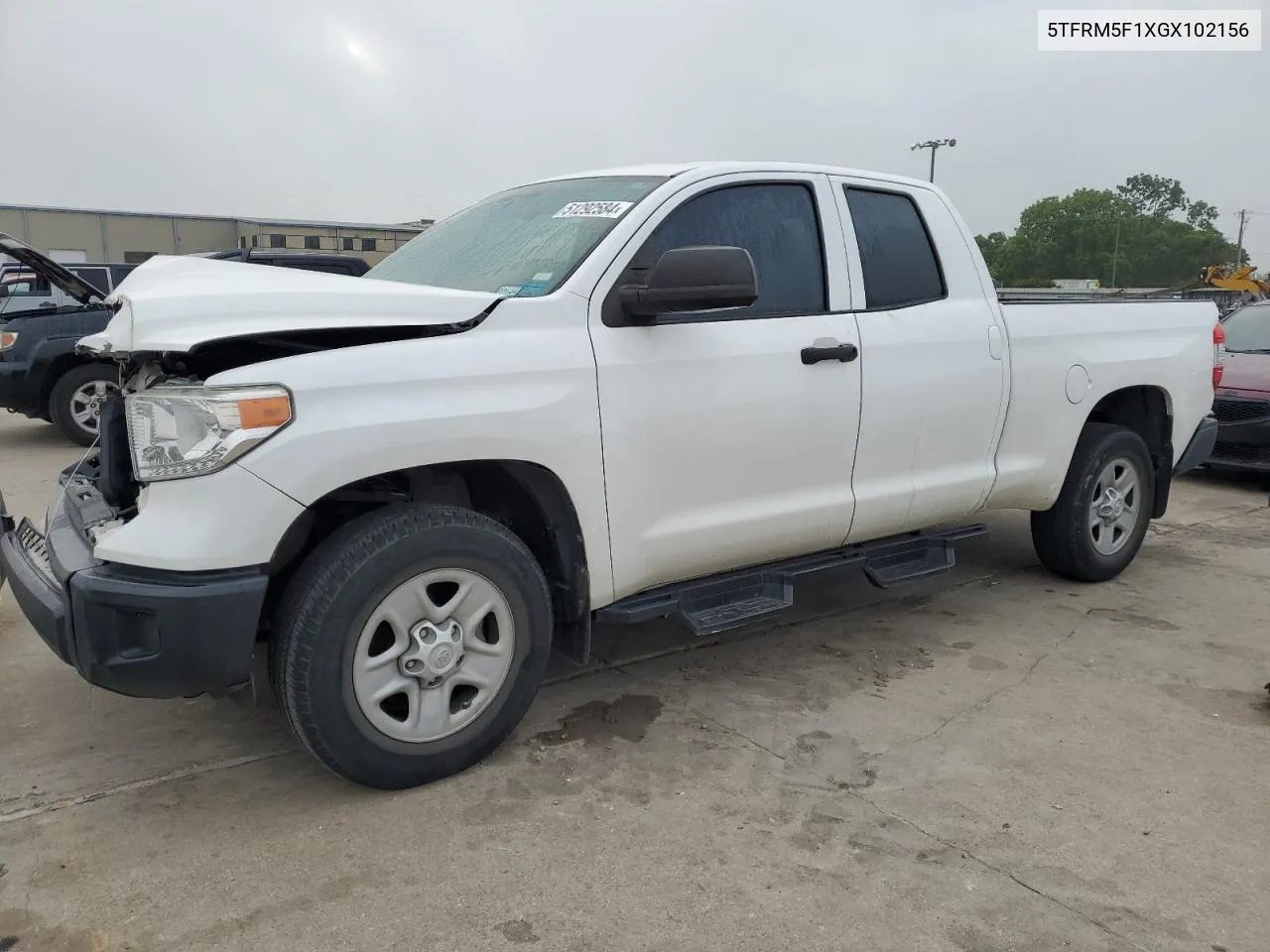 5TFRM5F1XGX102156 2016 Toyota Tundra Double Cab Sr/Sr5