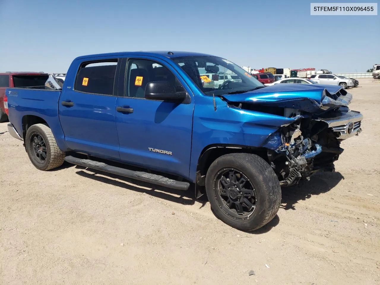 2016 Toyota Tundra Crewmax Sr5 VIN: 5TFEM5F11GX096455 Lot: 54349044