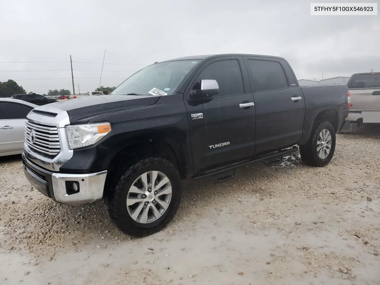 2016 Toyota Tundra Crewmax Limited VIN: 5TFHY5F10GX546923 Lot: 58256444