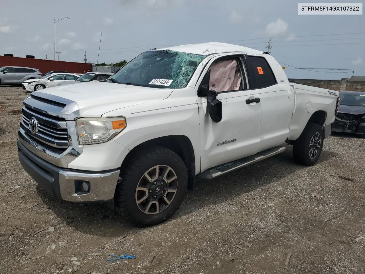 5TFRM5F14GX107322 2016 Toyota Tundra Double Cab Sr/Sr5