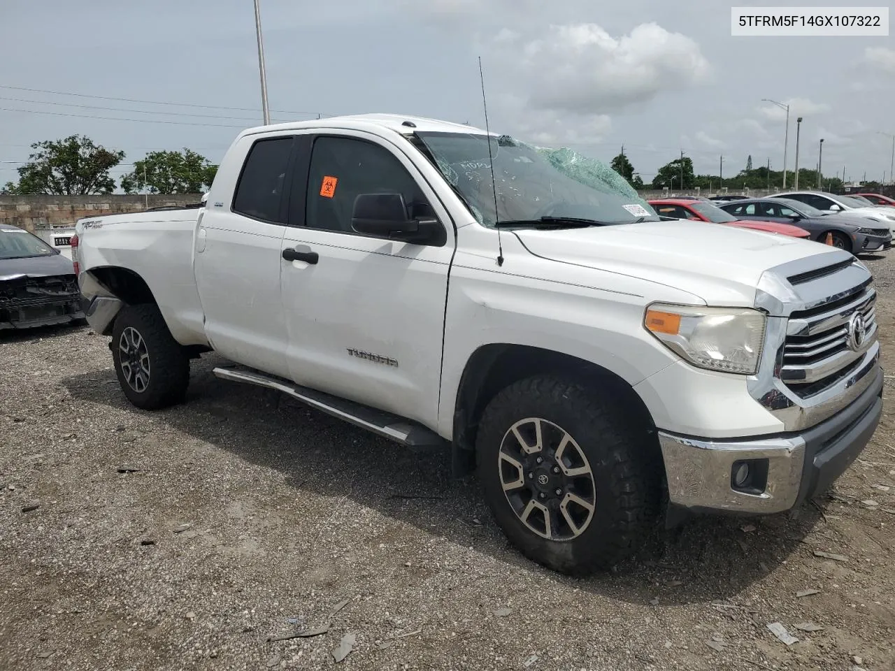 5TFRM5F14GX107322 2016 Toyota Tundra Double Cab Sr/Sr5