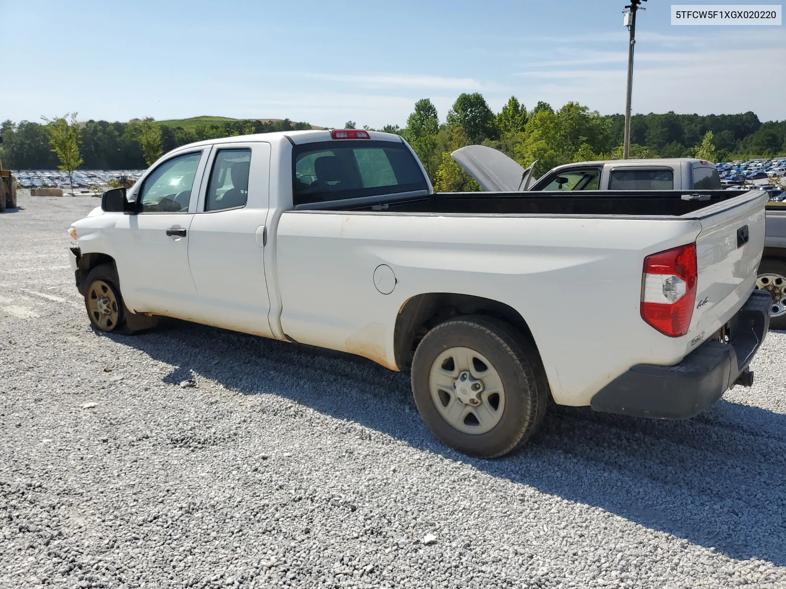 2016 Toyota Tundra Double Cab Sr VIN: 5TFCW5F1XGX020220 Lot: 65769824