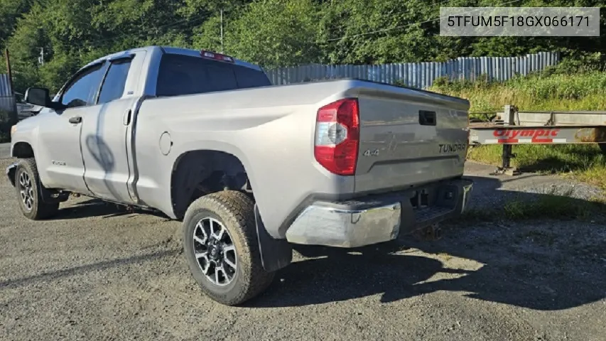 5TFUM5F18GX066171 2016 Toyota Tundra Double Cab Sr