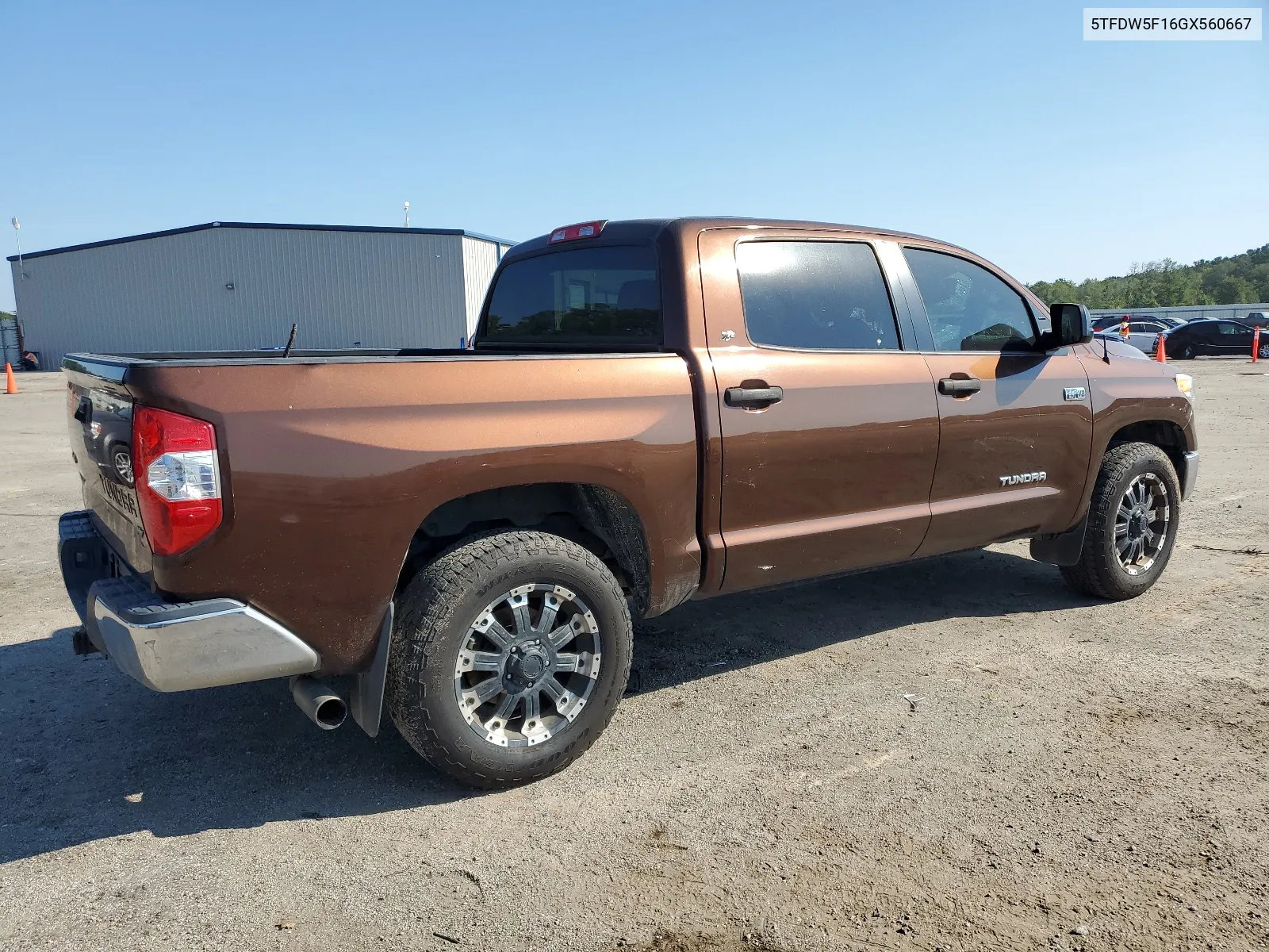 2016 Toyota Tundra Crewmax Sr5 VIN: 5TFDW5F16GX560667 Lot: 66611314