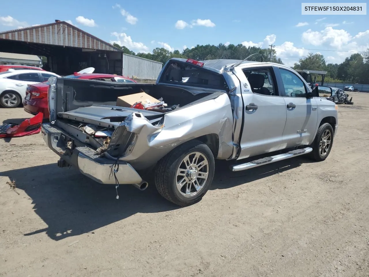 2016 Toyota Tundra Crewmax Sr5 VIN: 5TFEW5F15GX204831 Lot: 66811124