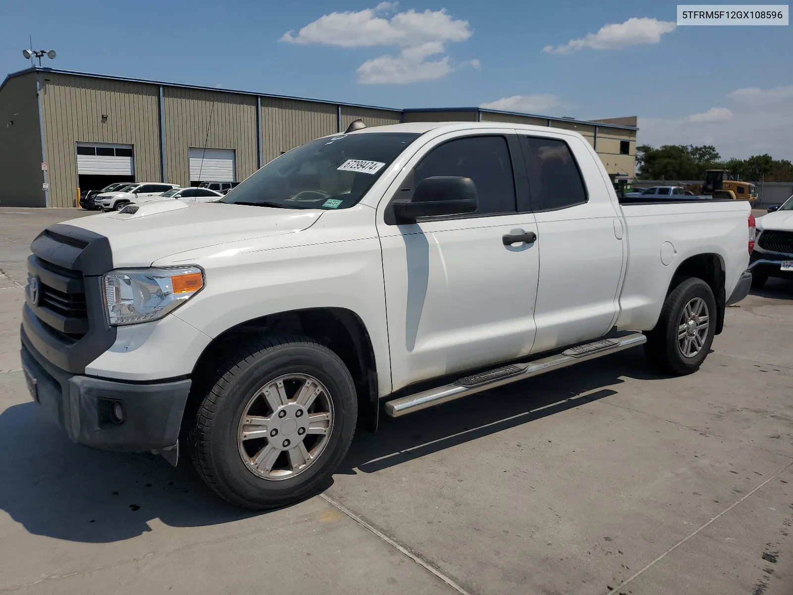 5TFRM5F12GX108596 2016 Toyota Tundra Double Cab Sr