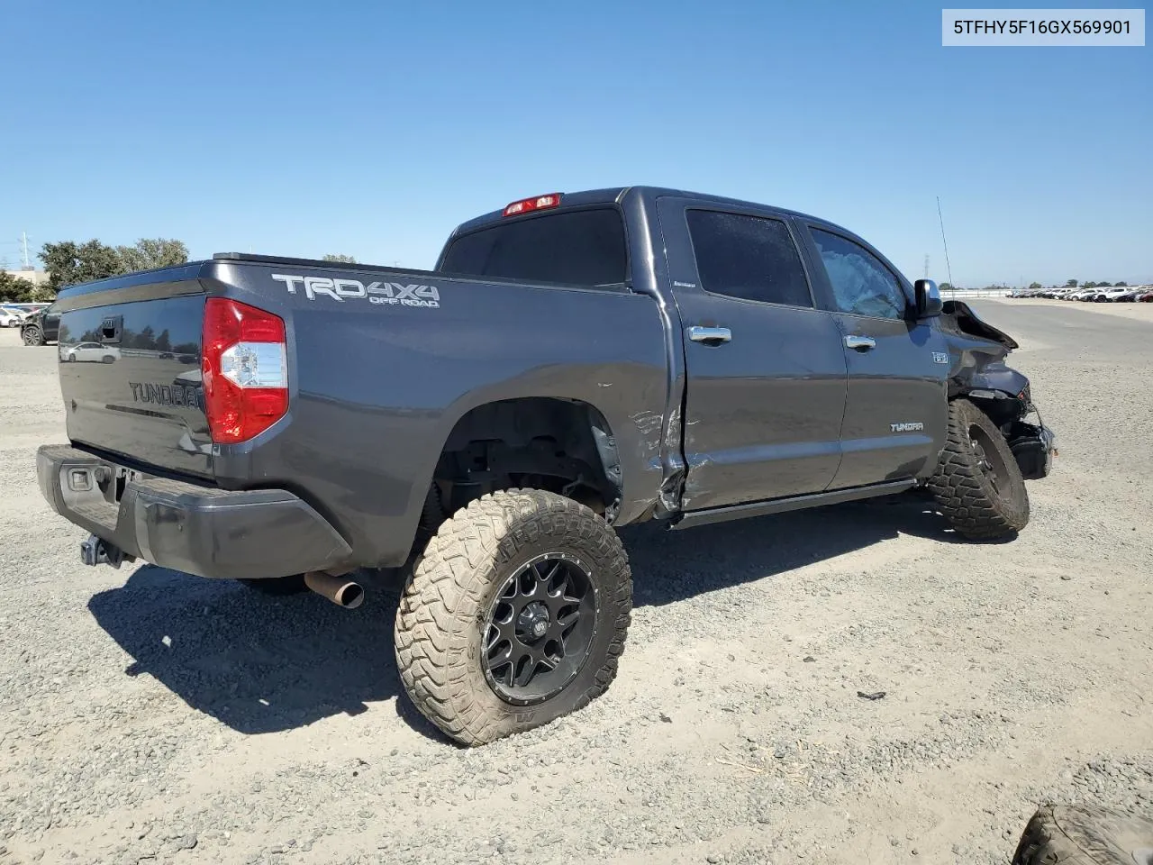 2016 Toyota Tundra Crewmax Limited VIN: 5TFHY5F16GX569901 Lot: 67559144