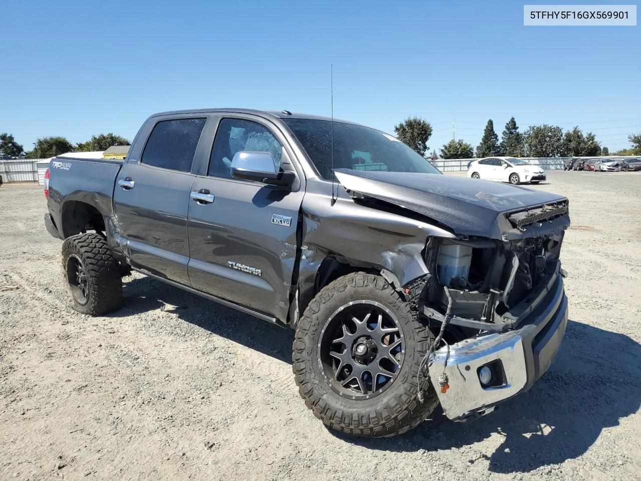 2016 Toyota Tundra Crewmax Limited VIN: 5TFHY5F16GX569901 Lot: 67559144